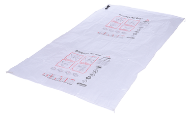 Polypropylene Reusable Dunnage Bag 48 In. x 84 In. Level 1 White